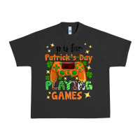 Pigment Black P is Patrick's Day playing games Urban Heavy Tee - Neo Western