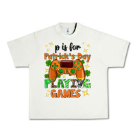 Pistachio P is Patrick's Day playing games Urban Heavy Tee - Neo Western