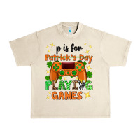 Sandshell P is Patrick's Day playing games Urban Heavy Tee - Neo Western