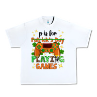 White P is Patrick's Day playing games Urban Heavy Tee - Neo Western