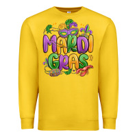 Lemon mardi gras Premium Sweatshirt - MaliasSmallBusiness