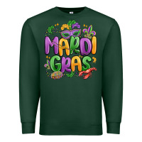 Sports Green mardi gras Premium Sweatshirt - MaliasSmallBusiness