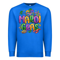 True Royal mardi gras Premium Sweatshirt - MaliasSmallBusiness