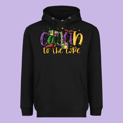 Cajun To The Core Heavyweight Hoodie Designed By Maliassmallbusiness