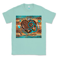Nurse Leopard Heart Classic Tee | Teevron
