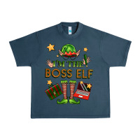 Midnight Navy im the boss elf Urban Heavy Tee - FaDigitalArtStudio