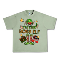 Oil Green im the boss elf Urban Heavy Tee - FaDigitalArtStudio