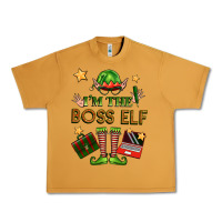 Peanut Butter im the boss elf Urban Heavy Tee - FaDigitalArtStudio
