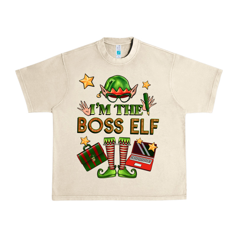 Im The Boss Elf Urban Heavy Tee by FaDigitalArtStudio | Teevron
