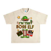 Sandshell im the boss elf Urban Heavy Tee - FaDigitalArtStudio