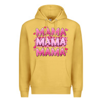 Antique Gold mama mama mama valentine's day Premium Hoodie - LillyAllenDesigns