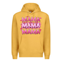 Mustard mama mama mama valentine's day Premium Hoodie - LillyAllenDesigns