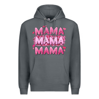 Rock mama mama mama valentine's day Premium Hoodie - LillyAllenDesigns
