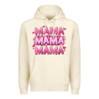 Sandshell mama mama mama valentine's day Premium Hoodie - LillyAllenDesigns