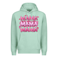 Seafoam mama mama mama valentine's day Premium Hoodie - LillyAllenDesigns