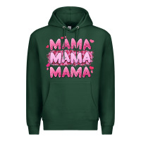 Sports Green mama mama mama valentine's day Premium Hoodie - LillyAllenDesigns