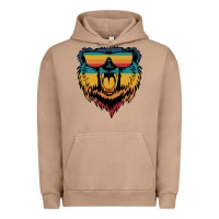 Pigment Burro Retro bear Urban Hoodie - Bettercallsaul