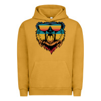 Pigment Peanut Butter Retro bear Urban Hoodie - Bettercallsaul