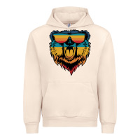 Sandshell Retro bear Urban Hoodie - Bettercallsaul