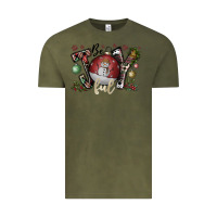 Vintage Olive be joy ful Vintage Tee - CowhideDigitalArt