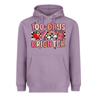 Lavender 100 days brighter Heavyweight Hoodie - MaliasSmallBusiness