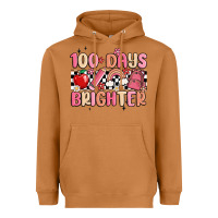 Meerkat 100 days brighter Heavyweight Hoodie - MaliasSmallBusiness