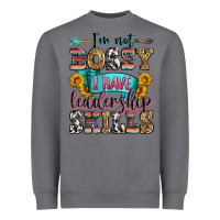 Storm i'm not bossy i have leadership skills Heavyweight Sweatshirt - Zillion Design Studio