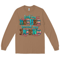Toasted Coconut first my mother second my friend Long Sleeve Tee - AdoDesignShop