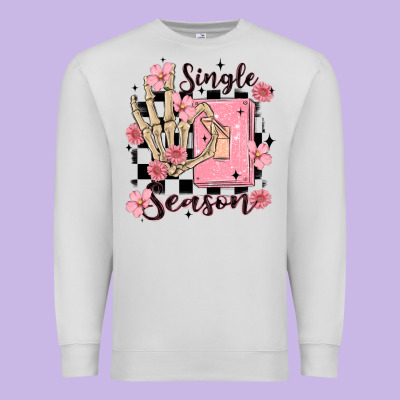 Single Season Premium Sweatshirt Designed By Maliassmallbusiness