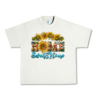 Pistachio home sweet home sunflower Urban Heavy Tee - BarkalooDesign