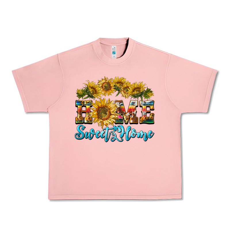 Home Sweet Home Sunflower Urban Heavy Tee by BarkalooDesign | Teevron