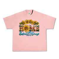Salmon home sweet home sunflower Urban Heavy Tee - BarkalooDesign