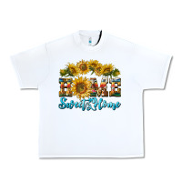 White home sweet home sunflower Urban Heavy Tee - BarkalooDesign