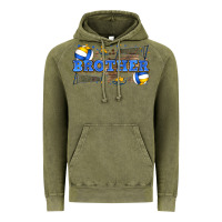 Vintage Olive brother volleyball Vintage Hoodie - Zillion Design Studio