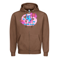 Back To School Flowers Fourth Grade 3200x2400 Zipper Hoodie | Teevron