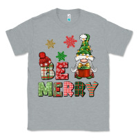 Heather Grey be merry Classic Tee - BundleAndBundleShop