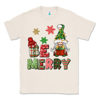 Natural be merry Classic Tee - BundleAndBundleShop
