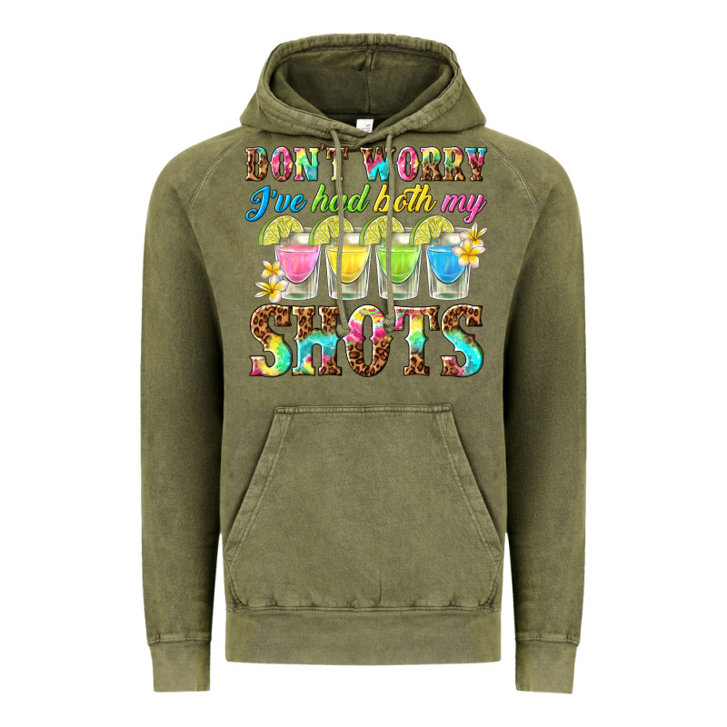 Dont Worry Ive Had Both My Shots Vintage Hoodie by texasbilliewilder | Teevron