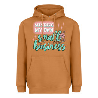 Meerkat minding my own small business Heavyweight Hoodie - MaliasSmallBusiness