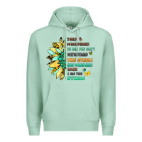 Seafoam they whispered to her you cant withstand the storm Premium Hoodie - LillyAllenDesigns