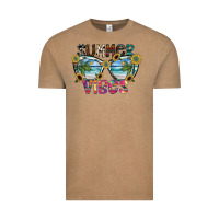 Vintage Coffee summer vibes Vintage Tee - SublimationCraftShop