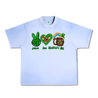 Grape Ice Peace love luck St. Patrick's Day Urban Heavy Tee - Neo Western