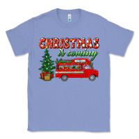 Colony Blue christmas is coming Classic Tee - BundleAndBundleShop