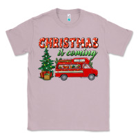 Lilac christmas is coming Classic Tee - BundleAndBundleShop