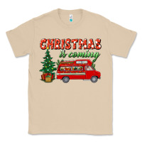 Mushroom christmas is coming Classic Tee - BundleAndBundleShop