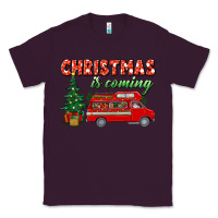 Plum christmas is coming Classic Tee - BundleAndBundleShop