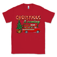 Red christmas is coming Classic Tee - BundleAndBundleShop