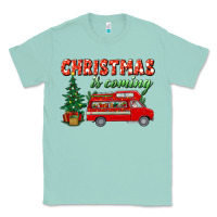 Seafoam christmas is coming Classic Tee - BundleAndBundleShop