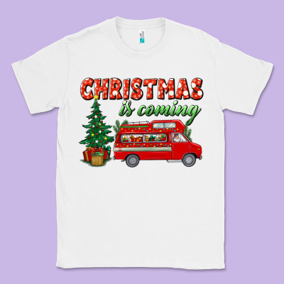 Christmas Is Coming Classic Tee Designed By Bundleandbundleshop