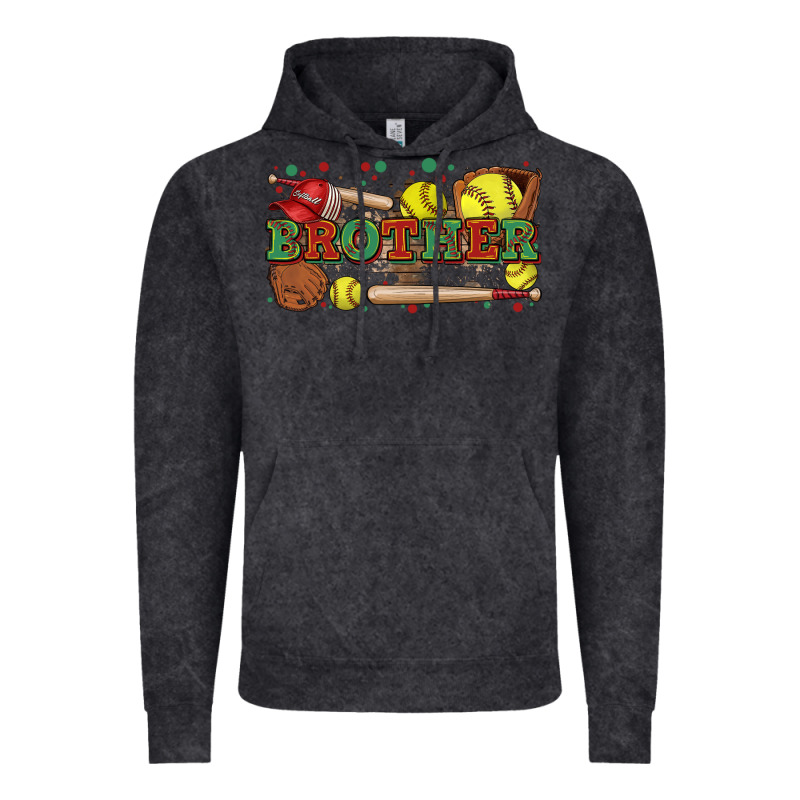 Brother Softball Vintage Hoodie by Zillion Design Studio | Teevron